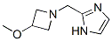 1H-Imidazole,  2-[(3-methoxy-1-azetidinyl)methyl]- CAS#: 811794-98-6