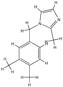 1H-Imidazole,1-[(3,4-dimethylphenyl)methyl]-2-methyl-(9CI) CAS#: 811448-16-5