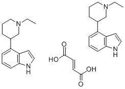 1H-Indole, 4-(1-ethyl-3-piperidinyl)-, (E)-2-butenedioate (2:1) CAS#: 82439-15-4