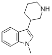 1H-Indole,1-methyl-3-(3-piperidinyl)-(9CI) CAS#: 805196-99-0