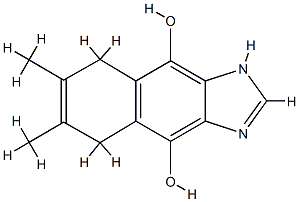 1H-Naphth[2,3-d]imidazole-4,9-diol,5,8-dihydro-6,7-dimethyl-(8CI) CAS#: 802884-02-2