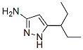 1H-Pyrazol-3-amine, 5-(1-ethylpropyl)- CAS#: 81114-33-2
