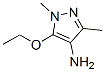 1H-Pyrazol-4-amine,  5-ethoxy-1,3-dimethyl- CAS#: 87675-30-7