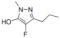 1H-Pyrazol-5-ol, 4-fluoro-1-methyl-3-propyl- CAS#: 80171-21-7