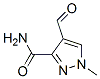 1H-Pyrazole-3-carboxamide, 4-formyl-1-methyl- (9CI) CAS#: 84999-37-1