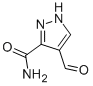 1H-Pyrazole-3-carboxamide,4-formyl-(9CI) CAS#: 84999-41-7