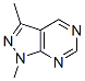 1H-Pyrazolo[3,4-d]pyrimidine, 1,3-dimethyl- (9CI) CAS#: 87412-92-8