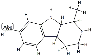 1H-Pyrido[3,4-b]indol-7-ol,2,3,4,4a,9,9a-hexahydro-1-methyl-(9CI) CAS#: 803686-28-4