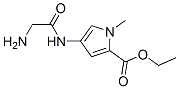 1H-Pyrrole-2-carboxylicacid,4-[(aminoacetyl)amino]-1-methyl-,ethylester(9CI) CAS#: 807267-05-6