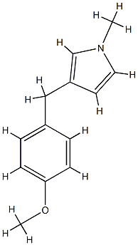 1H-Pyrrole,3-[(4-methoxyphenyl)methyl]-1-methyl-(9CI) CAS#: 811784-20-0