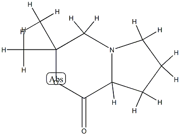1H-Pyrrolo[2,1-c][1,4]oxazin-1-one,hexahydro-3,3-dimethyl-(9CI) CAS#: 85805-15-8
