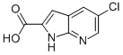 1H-Pyrrolo[2,3-b]pyridine-2-carboxylic acid, 5-chloro- CAS#: 800401-84-7