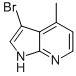 1H-Pyrrolo[2,3-b]pyridine,3-bromo-4-methyl-(8CI) CAS#: 802264-75-1