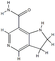 1H-Pyrrolo[3,2-c]pyridine-7-carboxamide,2,3-dihydro-(9CI) CAS#: 84646-50-4