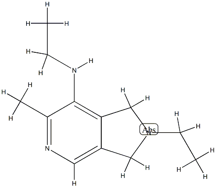 1H-Pyrrolo[3,4-c]pyridin-7-amine,N,2-diethyl-2,3-dihydro-6-methyl-(9CI) CAS#: 807278-06-4