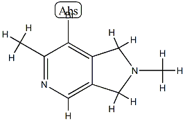 1H-Pyrrolo[3,4-c]pyridine,7-bromo-2,3-dihydro-2,6-dimethyl-(9CI) CAS#: 806616-87-5