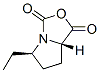 1H,3H-Pyrrolo[1,2-c]oxazole-1,3-dione,5-ethyltetrahydro-,(5R-cis)-(9CI) CAS#: 87304-70-9