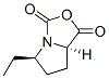 1H,3H-Pyrrolo[1,2-c]oxazole-1,3-dione,5-ethyltetrahydro-,(5R-trans)-(9CI) CAS#: 87392-44-7