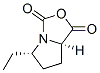 1H,3H-Pyrrolo[1,2-c]oxazole-1,3-dione,5-ethyltetrahydro-,(5S-cis)-(9CI) CAS#: 87251-01-2