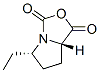 1H,3H-Pyrrolo[1,2-c]oxazole-1,3-dione,5-ethyltetrahydro-,(5S-trans)-(9CI) CAS#: 87392-45-8