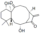 [1S,4aR,6R,10R,13aS,(-)]-1,2,3,4,4a,5,6,9,10,11,12,13a-Dodecahydro-1,6-dihydroxy-4,4,13a-trimethyl-9-methylene-10,7-metheno-7H-benzocycloundecene-8,13-dione CAS#: 89354-63-2