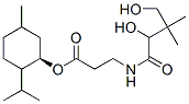 (1alpha,2beta,5alpha)-5-methyl-2-(1-methylethyl)cyclohexyl (R)-N-(2,4-dihydroxy-3,3-dimethyl-1-oxobutyl)-beta-alaninate CAS#: 85508-39-0