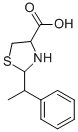 2-(1-PHENYL-ETHYL)-THIAZOLIDINE-4-CARBOXYLIC ACID CAS#: 83690-82-8