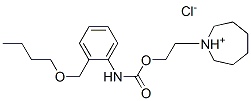 2-(1-azoniacyclohept-1-yl)ethyl N-[2-(butoxymethyl)phenyl]carbamate ch loride CAS#: 80171-83-1