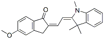 2-[(1,3-dihydro-1,3,3-trimethyl-2H-indol-2-ylidene)ethylidene]-5-methoxyindan-1-one CAS#: 80867-06-7