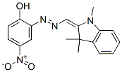 2-[[(1,3-dihydro-1,3,3-trimethyl-2H-indol-2-ylidene)methyl]azo]-4-nitrophenol CAS#: 85409-64-9