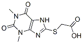 2-[(1,3-dimethyl-2,6-dioxo-7H-purin-8-yl)sulfanyl]acetic acid CAS#: 82331-12-2