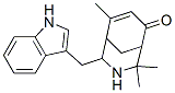 2-(1H-Indol-3-ylmethyl)-4,4,8-trimethyl-3-azabicyclo[3.3.1]non-7-en-6-one CAS#: 85954-13-8