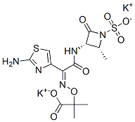 2-[[[(1Z)-1-(2-Amino-4-thiazolyl)-2-[[(2R,3S)-2-methyl-4-oxo-1-sulfo-3-azetidinyl]amino]-2-oxoethylidene]amino]oxy]-2-methylpropanoic acid dipotassium salt CAS#: 87291-17-6