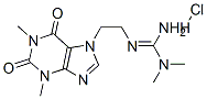 2-[2-(1,3-dimethyl-2,6-dioxo-purin-7-yl)ethyl]-1,1-dimethyl-guanidine hydrochloride CAS#: 85460-98-6