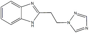 2-[2-(1H-1,2,4-triazol-1-yl)ethyl]-1H-benzimidazole CAS#: 838888-45-2