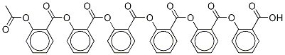 2-[[2-[[2-(Acetyloxy)benzoyl]oxy]benzoyl]oxy]benzoic Acid 2-[[2-[(2-carboxyphenoxy)carbonyl]phenoxy]carbonyl]phenyl Ester CAS#: 85531-20-0