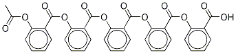 2-[[2-[[2-(Acetyloxy)benzoyl]oxy]benzoyl]oxy]benzoic Acid 2-[(2-Carboxyphenoxy)carbonyl]phenyl Ester CAS#: 85531-19-7