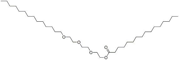 2-[2-[2-(tetradecyloxy)ethoxy]ethoxy]ethyl palmitate CAS#: 84605-14-1