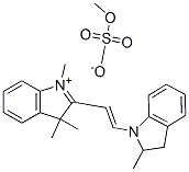 2-[2-(2,3-dihydro-2-methyl-1H-indol-1-yl)vinyl]-1,3,3-trimethyl-3H-indolium methyl sulphate CAS#: 85187-86-6