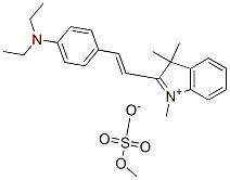 2-[2-[4-(diethylamino)phenyl]vinyl]-1,3,3-trimethyl-3H-indolium methyl sulphate CAS#: 83950-21-4