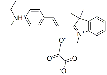 2-[2-[4-(diethylammonio)phenyl]vinyl]-1,3,3-trimethyl-3H-indolium oxalate CAS#: 83969-11-3