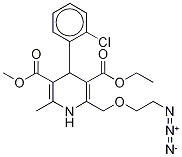 2-[(2-AZIDOETHOXY)METHYL]-4-(2-CHLOROPHENYL)-3-ETHOXYCARBONYL-5-METHOXYCARBONYL)-6-METHYL-1,4-DIHYDROPYRIDINE CAS#: 88150-46-3