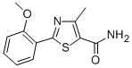 2-(2-Methoxyphenyl)-4-methyl-5-thiazolecarboxamide CAS#: 82875-41-0