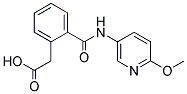 2-(2-(N-(6-METHOXY-3-PYRIDYL)CARBAMOYL)PHENYL)ACETIC ACID CAS#: 811841-72-2