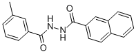 2-(2-NAPHTHOYL)-1-(M-TOLUOYL)HYDRAZINE CAS#: 83803-96-7