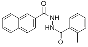 2-(2-NAPHTHOYL)-1-(O-TOLUOYL)HYDRAZINE CAS#: 83803-94-5