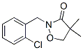 2-[(2-chlorophenyl)methyl]-4,4-dimethyl-isoxazolidin-3-one CAS#: 89493-06-1
