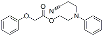 2-[(2-cyanoethyl)phenylamino]ethyl phenoxyacetate CAS#: 82206-29-9