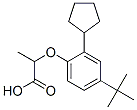 2-[2-cyclopentyl-4-(1,1-dimethylethyl)phenoxy]propionic acid CAS#: 85204-34-8