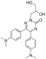 2-(2,3-dihydroxypropyl)-5,6-bis(4-dimethylaminophenyl)-1,2,4-triazin-3 -one CAS#: 84423-99-4